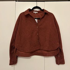 Madewell Corduroy Top